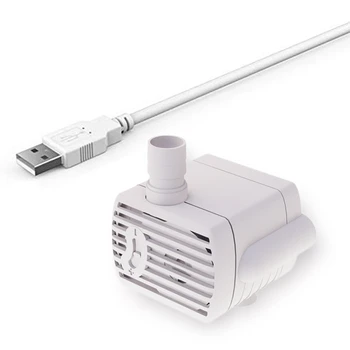 Ультра тихий водяной насос для домашних фонтанов USB Погружной водяной насос DC5V