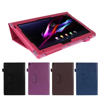 Чехол для 10,1-дюймового планшета Sony Xperia Table Z, кожаный защитный чехол для аксессуаров для планшетов Sony Xperia Z1