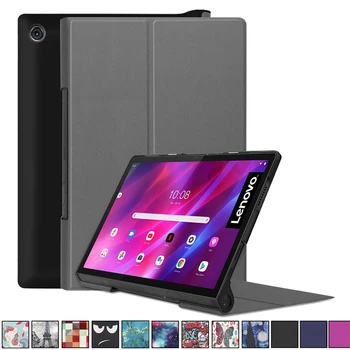 Чехол для Lenovo Yoga Tab 11 дюймов 2021 YT-J706F из Искусственной Кожи с Откидной Подставкой, Магнитная Смарт-оболочка для планшета Lenovo Yoga Tab 11 Cover