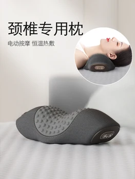 Шейная подушка для сна специальная сила защиты, массаж позвоночника, согревающий цилиндр для сна, подушка для шеи