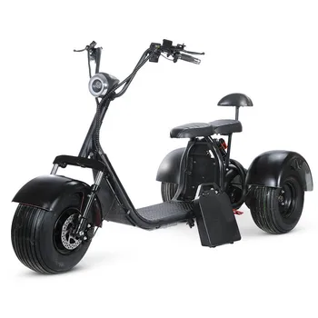 Электрический скутер City Coco 1500 Вт 2-колесный Электрический мотоцикл для взрослых Литиевая батарея Citycoco
