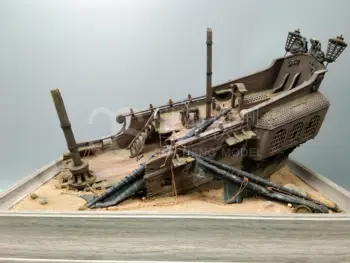 масштаб 1/48 пираты Карибского моря черный жемчуг деревянный корабельный комплект сцена посадки на мель затонувший пиратский корабль руководство на английском языке