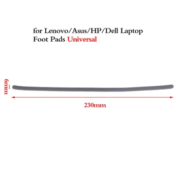 1 шт., резиновые ножки для ноутбука Asus HP Dell, противоскользящий коврик для нижнего корпуса, резиновая прокладка для ноутбука