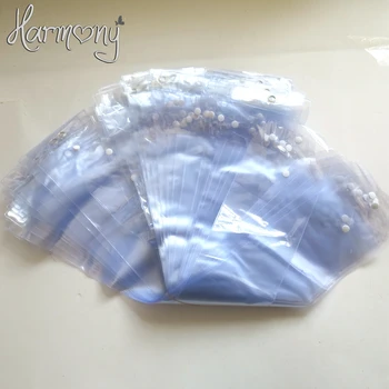 40 шт. пластиковые пакеты из ПВХ для упаковки наращивания волос прозрачные упаковочные пакеты с верхней вешалкой и нижней кнопкой