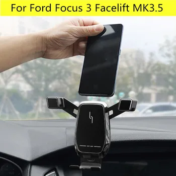 Автомобильный Держатель телефона 360 Градусов GPS Магнитный держатель мобильного телефона для Ford Focus 3 MK3 3.5 ST RS 2012-2018