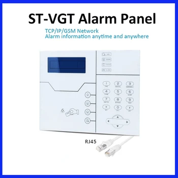 Беспроводной 868 МГц Фокус ST-VGT TCP IP GSM Сигнализация Хост Сигнализация Панель Английская Французская Версия с Портом кабеля Ethernet RJ45 для Дома