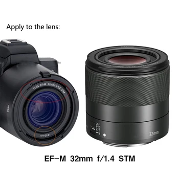 Бленда объектива для Canon ES -60 Hood Micro-Single Camera EF-M 32 ММ F / 1.4 STM Часть бленды объектива Реверсивная бленда объектива