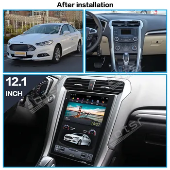 Вертикальный экран Tesla Auto Для Ford EDGE 2015-2018 Автомобильный Мультимедийный Android Радио GPS Навигация Видеоплеер Головное устройство 2Din DPS