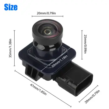 Для 2013-2017 Ford Escape EJ5Z19G490A GJ5T19G490AD Камера заднего вида для резервного копирования