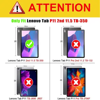 Для Lenovo Tab P11 2-го поколения 11,5 Чехол 2022 Для XiaoXin Pad Plus 2023 11,5 