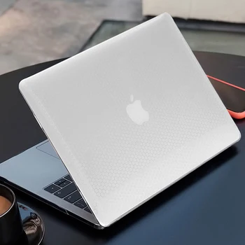 Жесткий чехол в виде сот для Macbook Air 13 Pro 13,3 M1 M2 Pro 14 2023, чехол для ноутбука с защитой от синего света