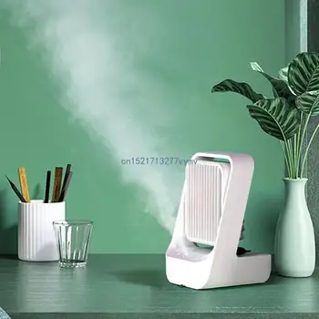 Небольшой охлаждающий вентилятор, портативный настольный вентилятор для увлажнения воздуха, USB перезаряжаемый вентилятор для ресниц, инструмент для охлаждения вентилятора