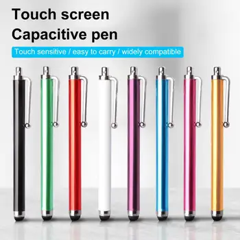 Ручка с сенсорным экраном Новый алюминиевый привлекательный легкий стилус с клипсой для ежедневного использования Емкостная ручка Ручка с сенсорным экраном