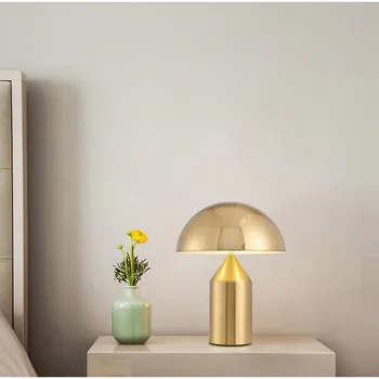 Современный свет роскошная креативная грибная настольная лампа гостиная кабинет прикроватная лампа для спальни скандинавские персонализированные декоративные настольные лампы