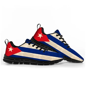 Спортивная обувь с флагом Кубы, Мужская Женская Обувь для подростков, Детские кроссовки, Повседневная Обувь для пар Высокого качества на Заказ