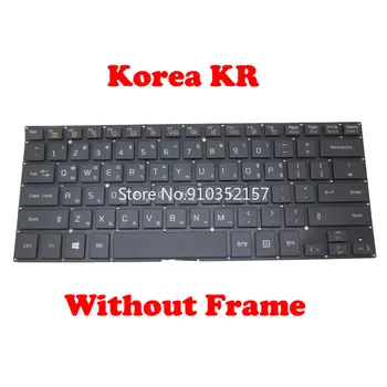 Черно-Белая клавиатура для LG 14U380 14U380-E LG14U38 14UD380 BR Бразилия Испания SP Корея KR Соединенные Штаты США БЕЗ рамки