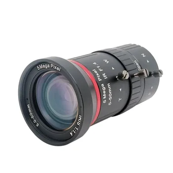 5-Мегапиксельный 5-50 мм HD объектив для видеонаблюдения с диафрагмой F1.4 1/2.7 