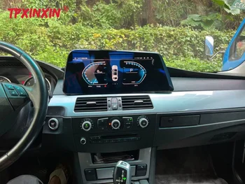 Android 12 GPS Navi Для BMW E60 Беспроводной Carplay Авто Радио DSP Квадратный Острый Стерео Мультимедийный Плеер Головное Устройство Аксессуары