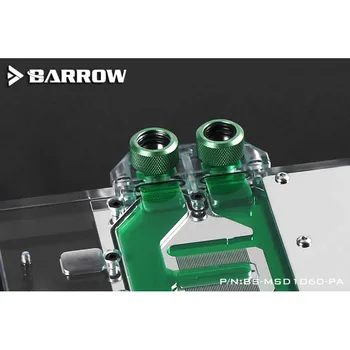 Barrow PC водяное охлаждение GPU Cooler видеокарта Радиатор видеокарты для msi GTX1060 DUKE LRC2.0 BS-MSD1060-PA