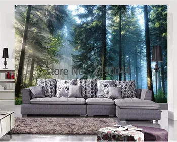 Beibehang фотообои натуральные лесные деревья гостиная спальня настенная роспись обои фото фон 3D обои