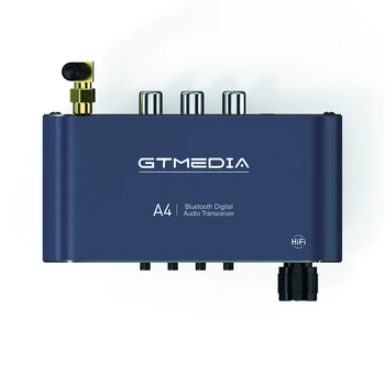 GTMEDIA A4 Bluetooth-приемник 5.1 Bluetooth-передатчик 4 в 1 Bluetooth-адаптер TF/USB-диск RX: A2DP/AVRC, TX: A2DP SBC AAC