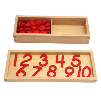 Y55B, детские карточки и фишки, игрушка-головоломка, пособия для обучения математике в детском саду