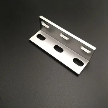 funssor 1 шт. V-образный одиночный/двойной/тройной алюминиевый L-образный кронштейн для openbuilds CNC mill 3D принтер DIY запчасти