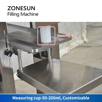 Автоматическая машина для розлива маринадов ZONESUN Со Шнековым наполнителем, Машина для производства банок для квашеной капусты, бутылок для упаковки в ZS-GTSC1