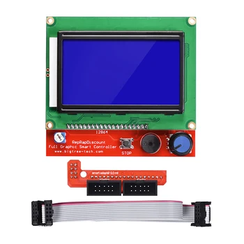 Запчасти для 3D-принтера LCD 12864 ЖК-панель управления 12864lcd дисплей для 3D-принтера Smart Controller RAMPS1.4