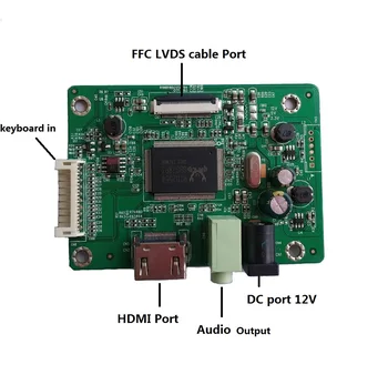 Комплект для NT116WHM-N23/NT116WHM-N44 HD Драйвер дисплея Светодиодная Панель LCD EDP HDMI 1366x768 Экран Монитора Кабель Плата Контроллера мини