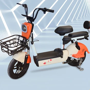 Многофункциональный электрический мотоцикл, скутер с двойной амортизацией, мотоцикл для взрослых, Количество человек на борту 2 человека