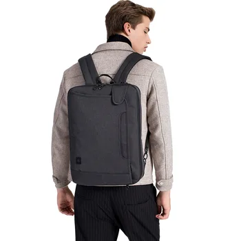 Трехцелевая сумка через плечо, рюкзак, мужская деловая сумка, студенческая сумка aptops, рукав для ноутбука, 14 дюймов, сумки для ноутбуков для мужчин