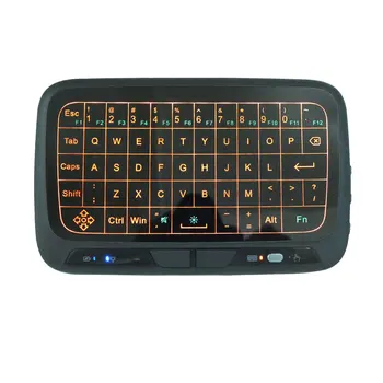 2,4 ГГц Беспроводная Полная Сенсорная панель Клавиатуры с Подсветкой Клавиатуры для Портативных ПК Tablet Pad Smart Andro/Raspberry pi 4 B/3B/3B+
