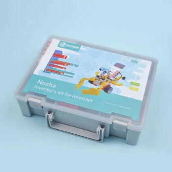 36 В 1 NEZHA Inventor's kit для micro: бит (без платы microbit) светодиодный ультразвуковой датчик слежения, совместимый с legoeds bricks