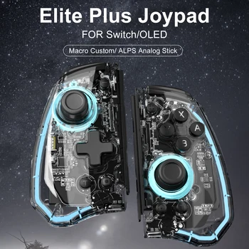 IINE Elite Plus Джойстик ALPS Без мертвой зоны, Дрейфующий со светом, Совместимый с Беспроводной ручкой Swtich/Lite/OLED-контроллером Bluetooth