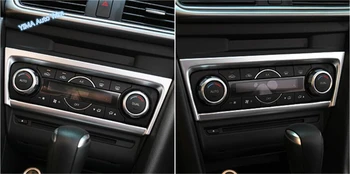 Lapetus для Mazda 3 AXELA Хэтчбек Седан 2017 2018 ABS Высококачественная Отделка Крышки панели центрального управления кондиционером