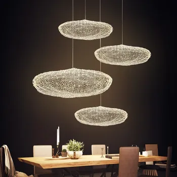 Nordic replica lamp Art плавающая лампа Дизайнерские подвесные светильники Креативная Спальня Гостиничный холл Ресторан Бар облачные светильники