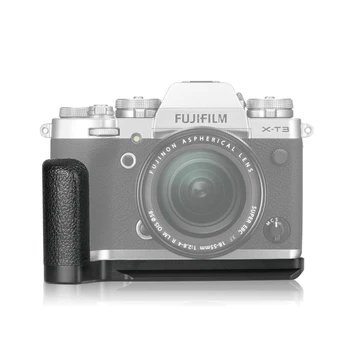 XT3G Рукоятка из алюминиевого Сплава, Быстроразъемная Пластина, L Кронштейн для камеры Fujifilm Fuji X-T3 XT3 в качестве Аксессуаров MHG-XT3