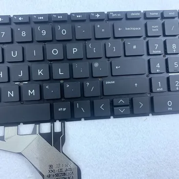 Русская клавиатура для ноутбука HP 15-DA 15-DB 15-DX 15-DR 250 G7 255 G7 TPN-C136 TPN-C135 Black RU, раскладка для США, Великобритании