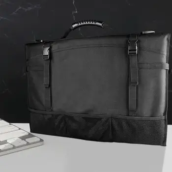 Сумка для ноутбука, 20-24-дюймовый водонепроницаемый ноутбук, дорожная сумка для монитора компьютера, ПК, портфель из ткани Оксфорд, Сумочка