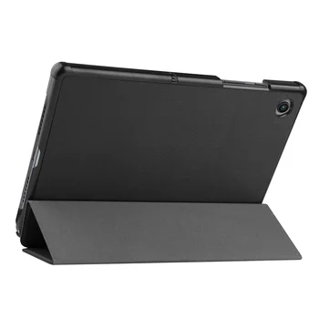 для Samsung Galaxy Tab A8 10.5 Чехол Магнит Три Складных Кожаных Чехла Подставка SM-X200 SM-X205 Чехол