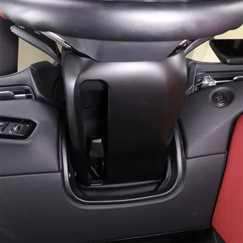 ABS Карбоновое Волокно Для Toyota GR Supra MK5 A90 2019-2022 Рулевое Колесо Базовая Крышка Рулевой Колонки Декоративные Наклейки Аксессуары
