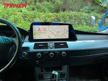 Android 12 GPS Navi Для BMW E60 Беспроводной Carplay Авто Радио DSP Квадратный Острый Стерео Мультимедийный Плеер Головное Устройство Аксессуары