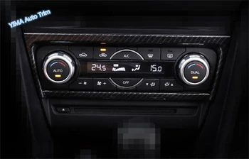 Lapetus для Mazda 3 AXELA Хэтчбек Седан 2017 2018 ABS Высококачественная Отделка Крышки панели центрального управления кондиционером