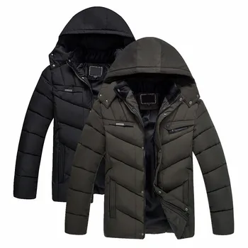 MRMT 2023 Брендовая зимняя мужская пуховая куртка с хлопковой подкладкой, пальто для мужчин, Утолщенная хлопковая куртка, Верхняя одежда, Одежда
