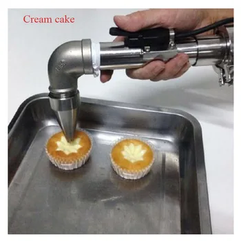 Полуавтоматическая Пекарня, Машина Для Производства Сливочного Крема, Закусок, Машина Для Наполнения Слоеного торта Шоколадом
