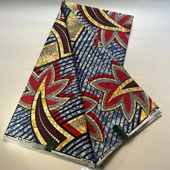 восковая ткань Анкары 2023 высококачественная африканская восковая ткань Grand 100% хлопок мягкий африканский гарантированный настоящий воск для платьев