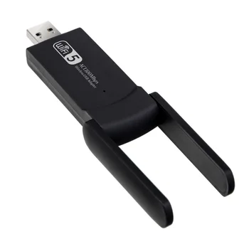 1300 М двухдиапазонный гигабитный USB контроллер беспроводного сетевого интерфейса WIN10 11 без привода 5,8 G USB WIFI приемник