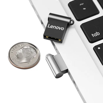 Lenovo Pen Drive 2 ТБ Memoria USB Флэш-накопители 1 ТБ Металлический TYPE C OTG Высокоскоростной USB 3,0 Водонепроницаемый Флешка 512 ГБ Адаптер для Флешки