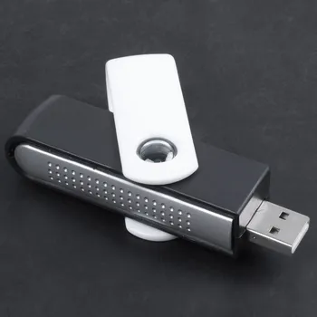 USB ионный Кислородный Бар Освежитель Воздуха Очиститель ионизатор Для Ноутбука Черный + белый